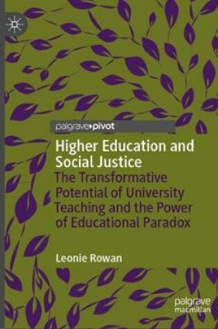 Cover of Higher Education and Social Justice