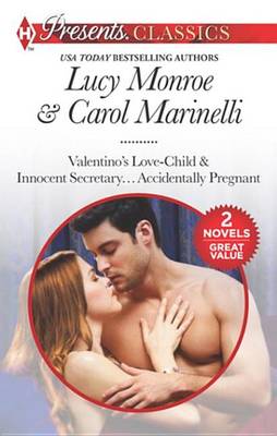 Book cover for Valentino's Love-Child & Innocent Secretary...Accidentally Pregnant