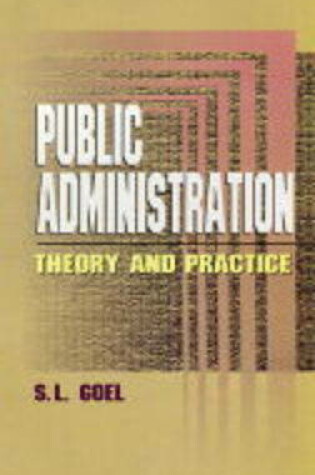 Cover of Public Administration