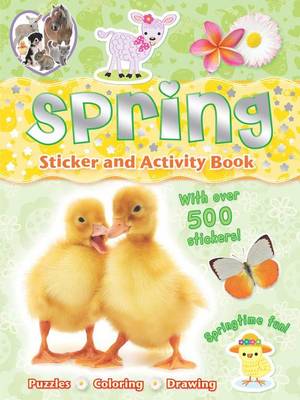 Book cover for Spring Sticker and Activity Book