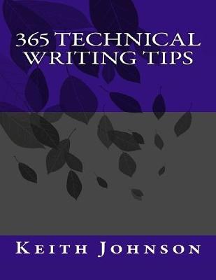 Book cover for 365 Technical Writing Tips