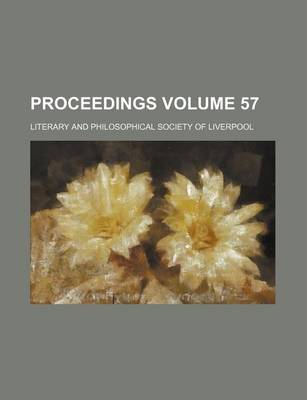 Book cover for Proceedings Volume 57