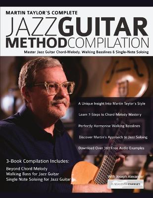 Book cover for Martin Taylor Complete Jazz Guitar Method Compilation