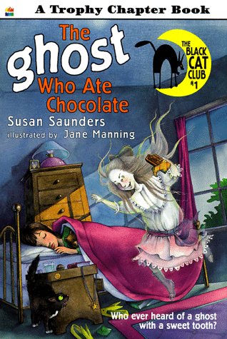Book cover for The Ghost Who Ate Chocolate