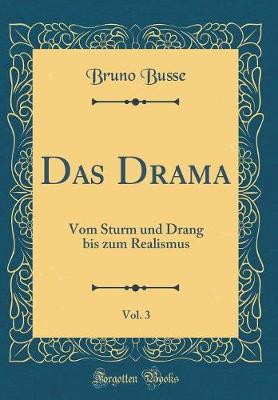 Book cover for Das Drama, Vol. 3