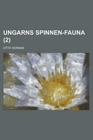 Cover of Ungarns Spinnen-Fauna (2 )