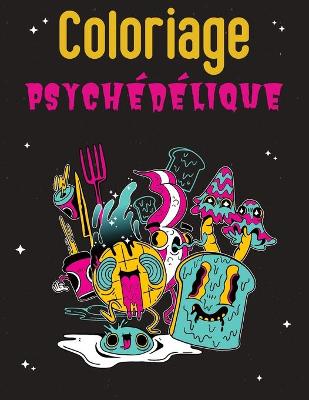 Book cover for Coloriage psychédélique
