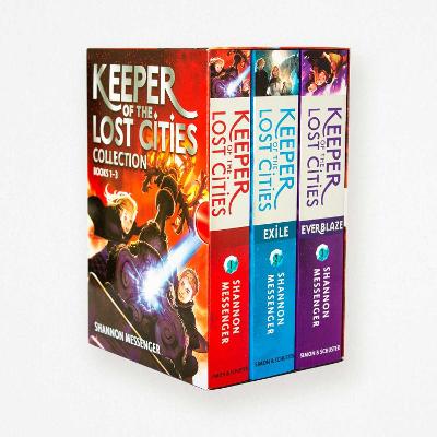 Book cover for Keeper of the Lost Cities x 3 box set