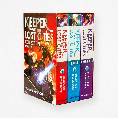 Book cover for Keeper of the Lost Cities x 3 box set