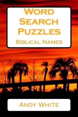 Book cover for Word Search Puzzles Biblical Names