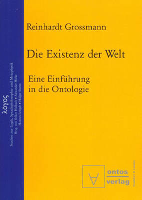 Book cover for Die Existenz Der Welt