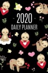 Book cover for Baby Sloth Daily Planner 2020