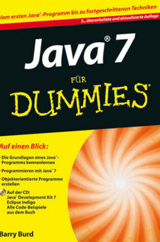 Cover of Java 7 Fur Dummies