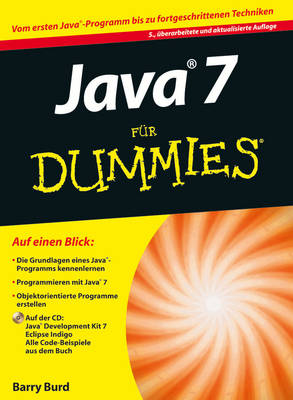 Book cover for Java 7 Fur Dummies