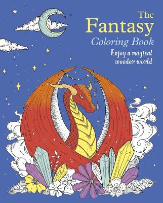 Book cover for The Fantasy Coloring Book