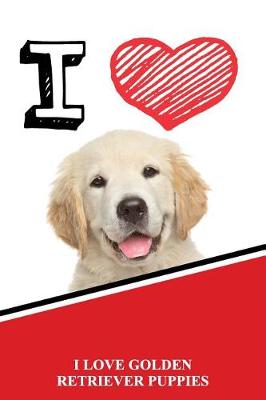 Book cover for I Love Golden Retriever Puppies