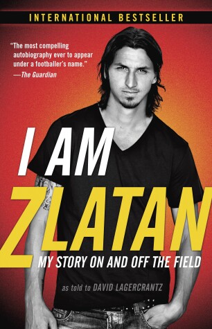 Book cover for I Am Zlatan