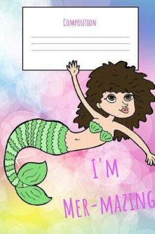 Cover of Mermaid Colorful Composition Notebook