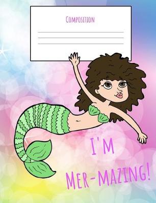 Book cover for Mermaid Colorful Composition Notebook
