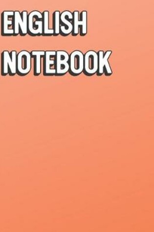 Cover of English Notebook