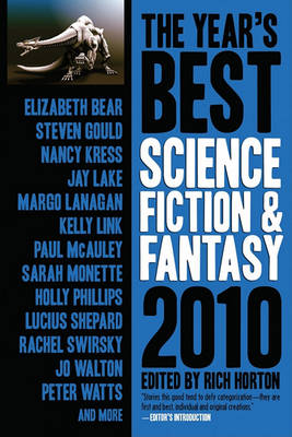 Book cover for The Year's Best Science Fiction & Fantasy, 2010 Edition