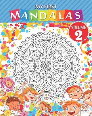 Book cover for My first mandalas - volume 2