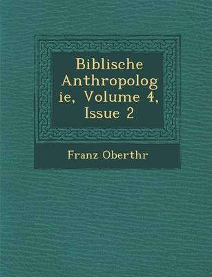 Book cover for Biblische Anthropologie, Volume 4, Issue 2