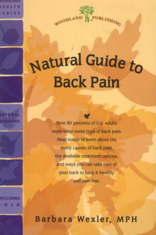 Cover of Natural Guide to Back Pain
