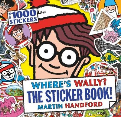 Book cover for Where's Wally? The Sticker Book!