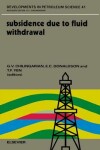 Book cover for Subsidence Due to Fluid Withdrawal