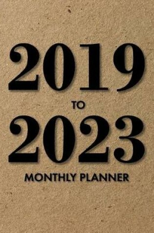 Cover of 2019-2023 Monthly Planner