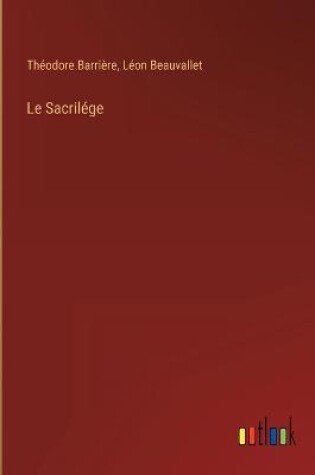 Cover of Le Sacrilége