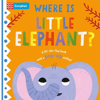 Book cover for Where is Little Elephant?