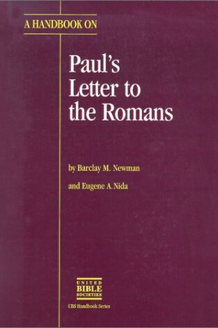 Cover of Handbook on Romans