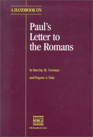 Book cover for Handbook on Romans