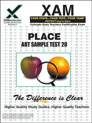 Book cover for Place 28 Art Sample Test Teacher Certification Exam