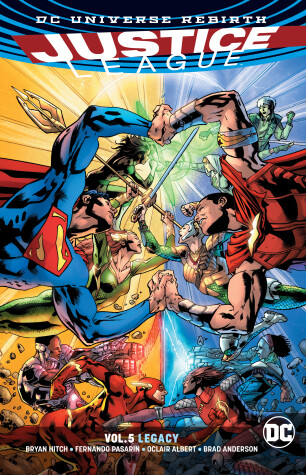 Book cover for Justice League Volume 5