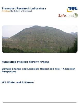 Cover of Climate change and landslide hazard and risk