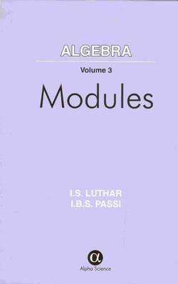 Book cover for Algebra, Volume 3