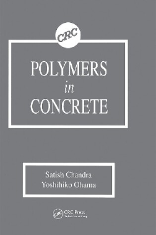 Cover of Polymers in Concrete