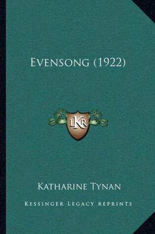 Cover of Evensong (1922)