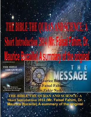 Book cover for The Bible the Quran and Science