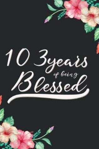 Cover of Blessed 103rd Birthday Journal