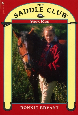 Book cover for Saddle Club Book 20: Snow Ride