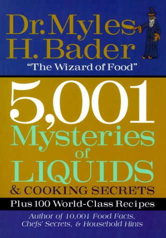 Book cover for 5001 Mysteries of Liquids & Cooking Secrets