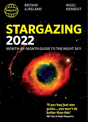 Book cover for Philip's 2022 Stargazing Month-by-Month Guide to the Night Sky in Britain & Ireland