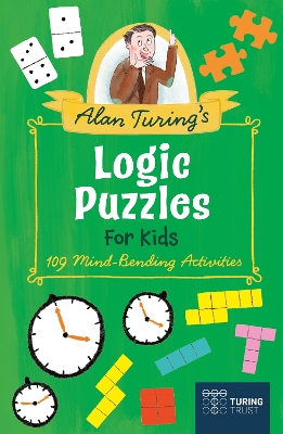 Book cover for Alan Turing's Logic Puzzles for Kids