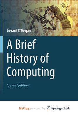 Book cover for A Brief History of Computing
