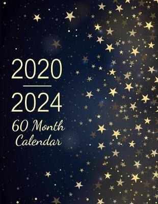 Book cover for 2020-2024 60 Month Calendar