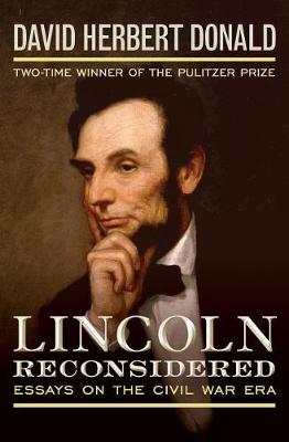 Book cover for Lincoln Reconsidered